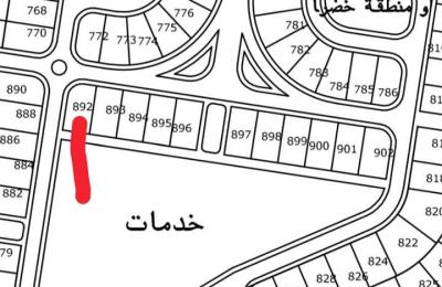 من المالك مباشر قطعه ارض في المتميز الشمالي علي ثلاث نواصي